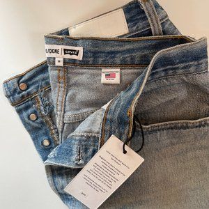 Levi's Re/Done Jeans High Rise Ankle Crop